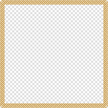 Square brown frame , Area frame Square, Inc. Pattern, painted gold frame transparent background PNG clipart