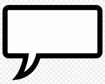 Square Clipart Speech Bubble - Speech Bubble Rectangle Square Clipart Speech Bubble - Speech Bubble Rectangle