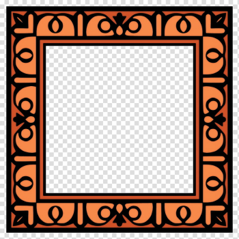 Square Frame  a transparent background PNG clipart