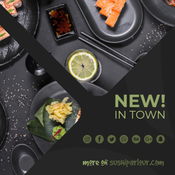 Square post template for japanese restaurant Free Psd Square post template for japanese restaurant Free Psd