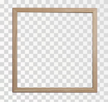 Square Wood frame PNG transparent background. Author @brett-sayles / Pexels