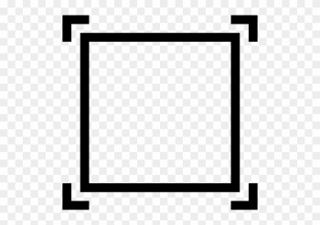 Squares Clipart Black Square Frame - Black Square Frame Png