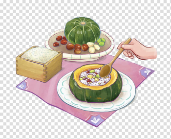Squash soup Spoon Food Pumpkin, Food and spoon transparent background PNG clipart Squash soup Spoon Food Pumpkin, Food and spoon transparent background PNG clipart
