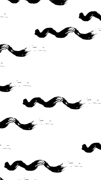 Squiggle brush phone wallpaper, minimal | Free Photo - rawpixel