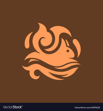 squirrel luxury animal ornate creative logo squirrel luxury animal ornate creative logo