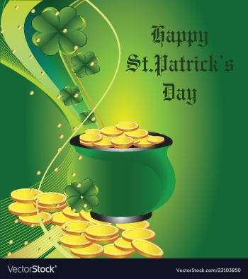 St patrick day vector image