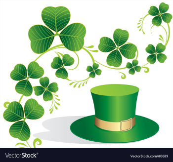 St Patrick's vector image