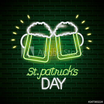 st patricks day neon st patricks day neon