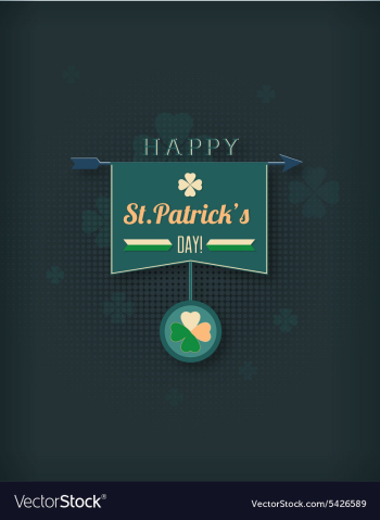 St Patricks day vector image St Patricks day vector image