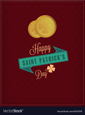 St Patricks day vector image St Patricks day vector image