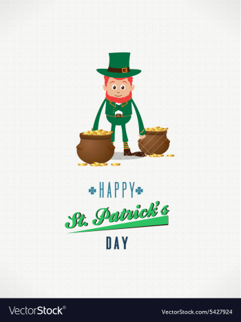 St Patricks day vector image St Patricks day vector image