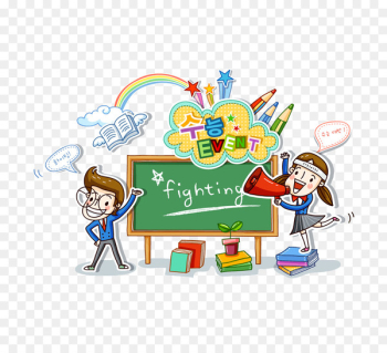 St. Viator Catholic High School National Secondary School Image National Primary School - blackboard cartoon 