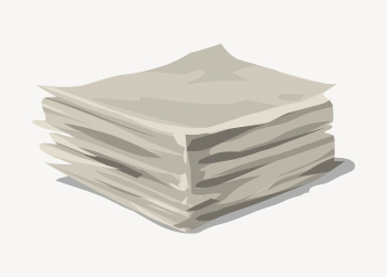 Stack of paper illustration. Free | Free Photo - rawpixel