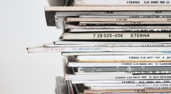 stack of white books