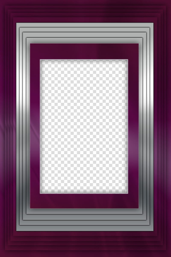 Stacked Frames Violet Silk transparent background PNG clipart