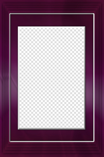 Stacked Frames Violet Silk transparent background PNG clipart