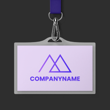 Staff card mockup, purple 3D | Free PSD Mockup - rawpixel Staff card mockup, purple 3D | Free PSD Mockup - rawpixel