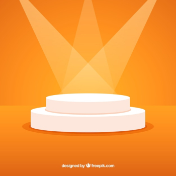Stage podium background with lighting Stage podium background with lighting