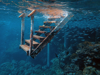 Stairs Underwater Stairs Underwater