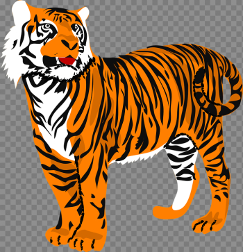 Standing Tiger PNG Free Download Standing Tiger PNG Free Download