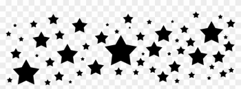 Star Background Png - Black Stars Transparent Background