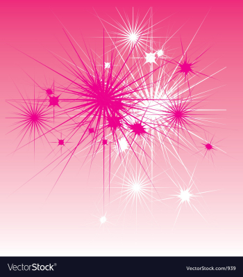 Star burst background vector image