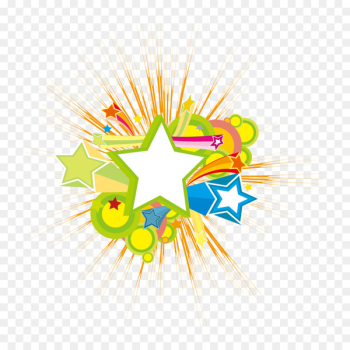 Star Euclidean vector Clip art - Colored stars are circles Star Euclidean vector Clip art - Colored stars are circles