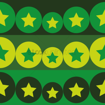 Star in circle background