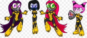 Starfire Raven Red X H.I.V.E. Blackfire - iterate vector Starfire Raven Red X H.I.V.E. Blackfire - iterate vector