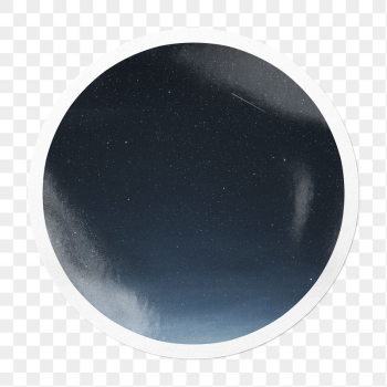 Starry sky png sticker, aesthetic | Free PNG - rawpixel