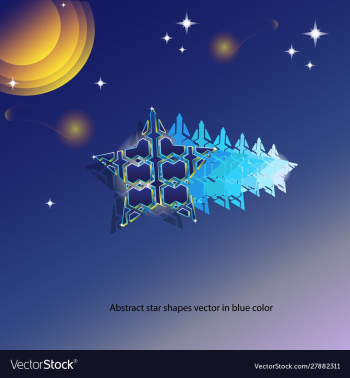 Stars vector image Stars vector image