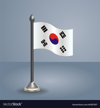 state table flag of south korea