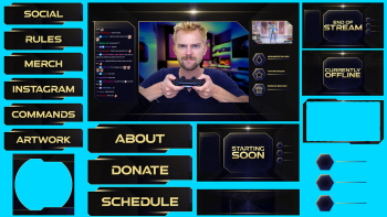 STATION a Twitch Overlay Pack (OBS Studio / Streamlabs OBS) STATION a Twitch Overlay Pack (OBS Studio / Streamlabs OBS)