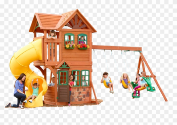 Station De Jeux Goldenridge - Big Backyard Goldenridge Climbing Frame Station De Jeux Goldenridge - Big Backyard Goldenridge Climbing Frame