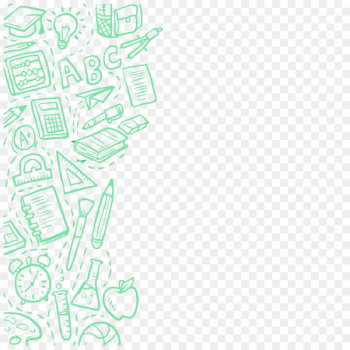 Stationery Blackboard Drawing - Green chalkboard background stationery vector drawing material 