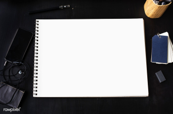 Stationery design notepad | Free stock photo - 92679