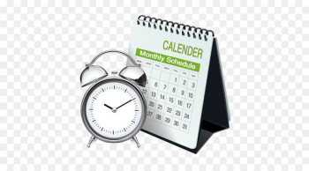 Stationery Pencil Calendar - White modern stationery 