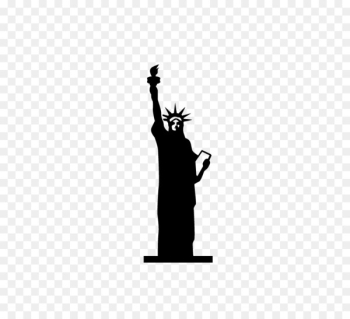 Statue of Liberty Eiffel Tower Icon - Statue of Liberty stamp 