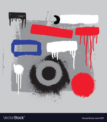 Stencil tools vector image Stencil tools vector image