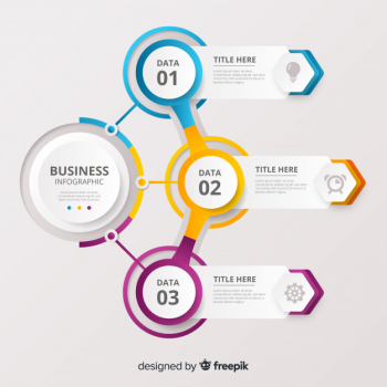 Step business infographic Step business infographic