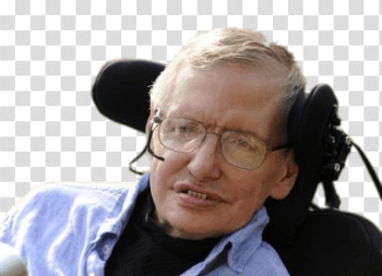 Stephen Hawking Portrait transparent PNG - StickPNG