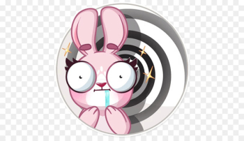 Sticker art Telegram Rabbit Messaging apps - rabbit Sticker art Telegram Rabbit Messaging apps - rabbit