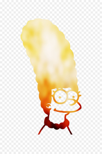Sticker Decal Marge Simpson Cartoon Illustration - Sticker Decal Marge Simpson Cartoon Illustration -