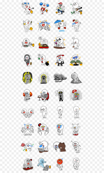 Sticker LINE Moon Naver - Line naver Sticker LINE Moon Naver - Line naver