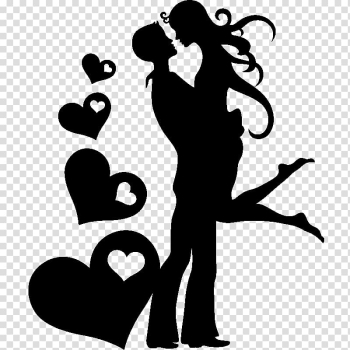 Sticker Love Valentine's Day Decal Gift, love couple transparent background PNG clipart