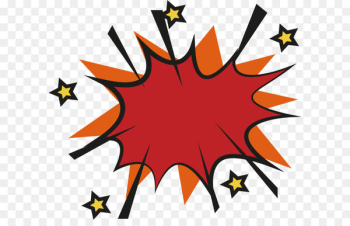 Sticker Promotion Explosion - Red explosion effect sticker Sticker Promotion Explosion - Red explosion effect sticker