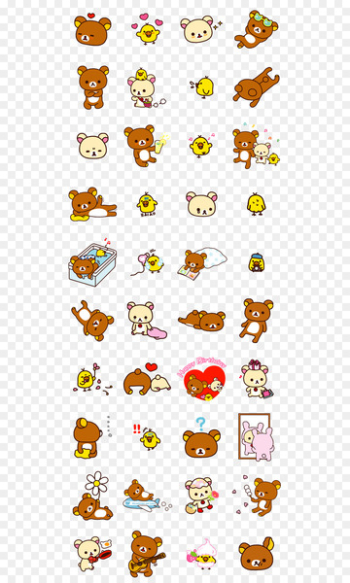 Sticker Rilakkuma LINE Sanrio Idea - line Sticker Rilakkuma LINE Sanrio Idea - line
