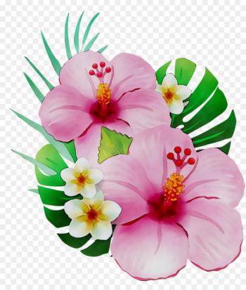Sticker Rosemallows Flower Floral design Petal - Sticker Rosemallows Flower Floral design Petal -