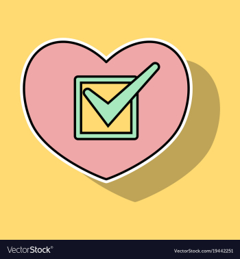 Sticker thumbs up like social network facebook vector image Sticker thumbs up like social network facebook vector image
