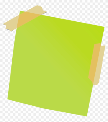 Sticky Note Clipart - Sticky Note Png